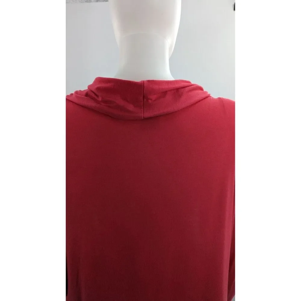 Rags & Couture Pink Open Front Long Cardigan Sweater